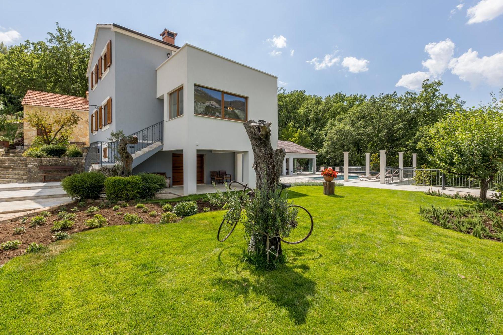 Villa Grey Stone Gata Esterno foto